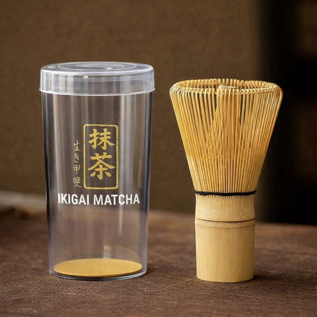 Πάτησε Εδώ για να πάρεις το Παραδοσιακό Matcha Whisk από Bamboo
